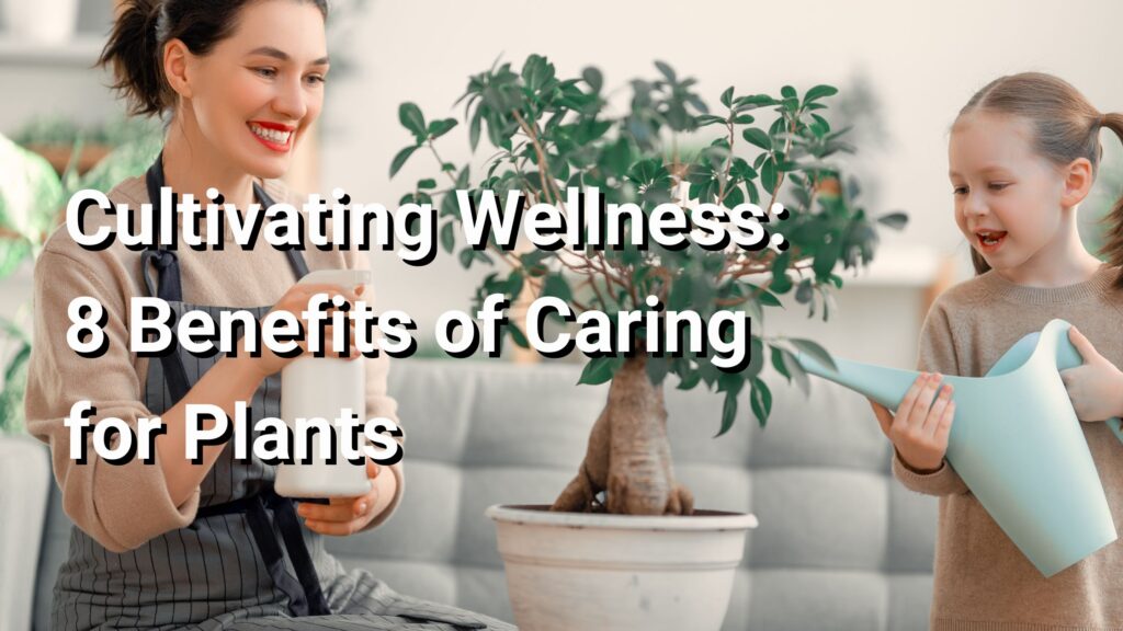 Cultivating Wellness: 8 Psychological Benefits of Caring for Plants
