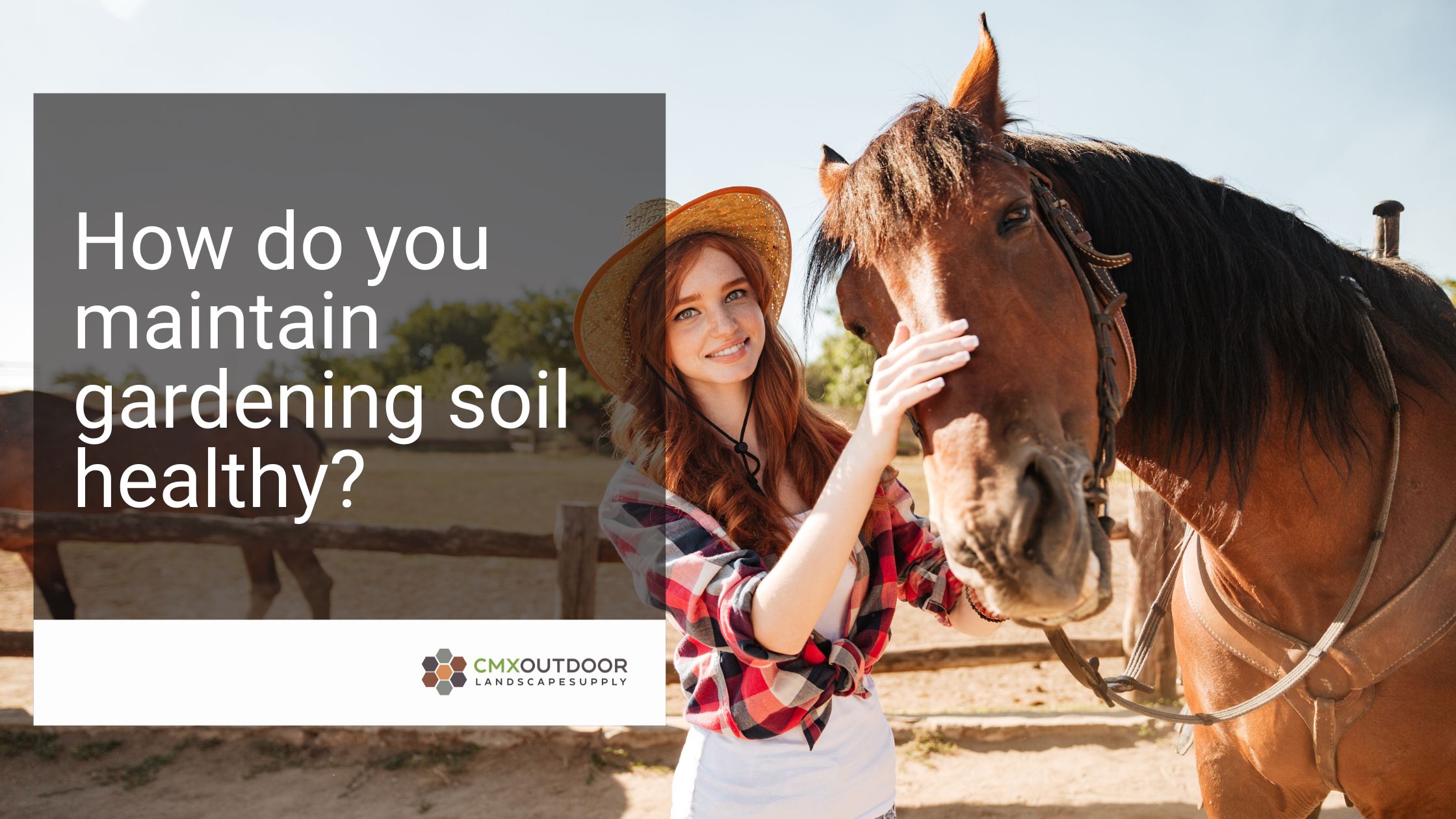 How do you maintain gardening soil healthy?